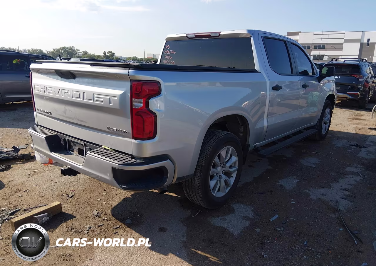 2021 Chevrolet Silverado 1500 2Wd Short Bed Custom VIN:3GCPWBEKXMG408560 - 4
