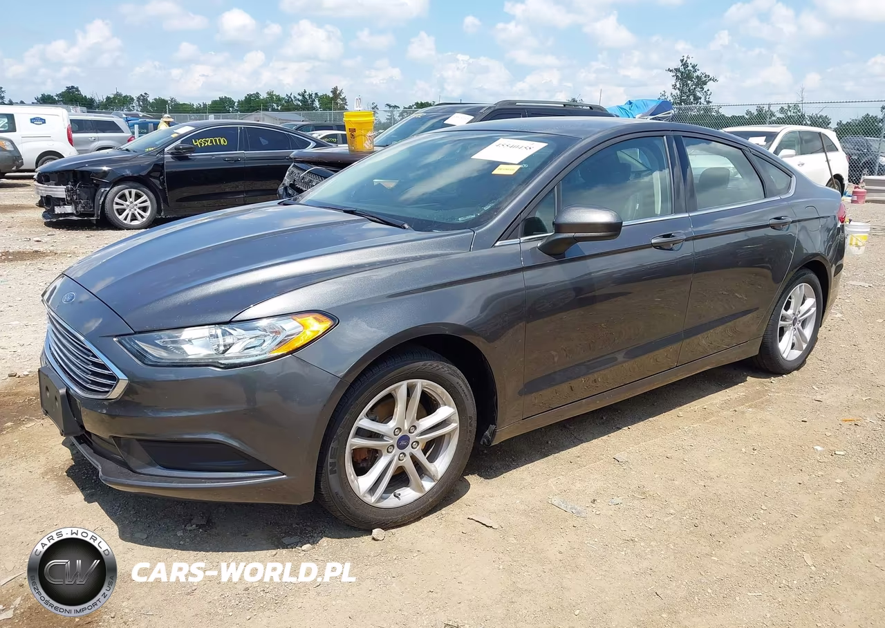 2018 Ford Fusion Se VIN:3FA6P0HDXJR284127 - 2