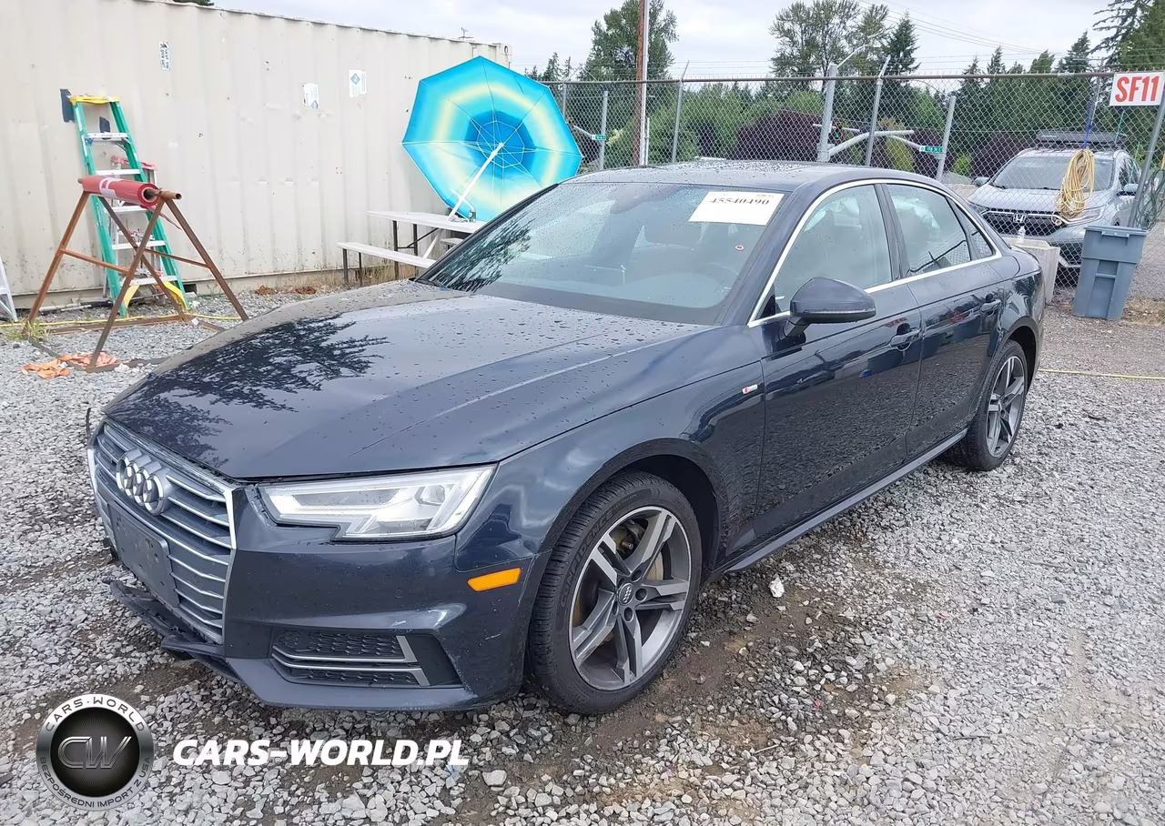 2018 Audi A4 2.0T Premium-2.0T Tech Premium VIN:WAUENAF43JA077381 - 2