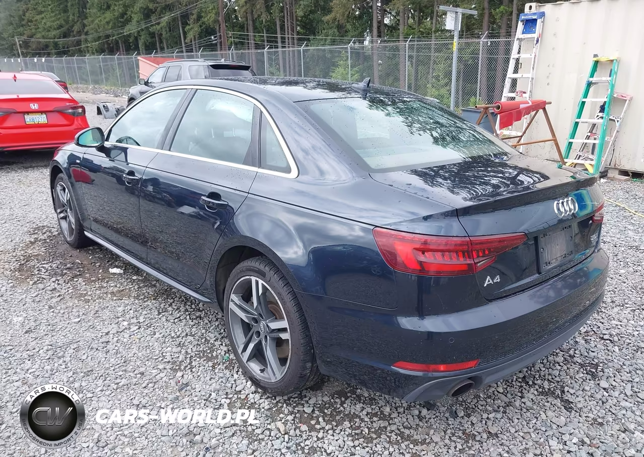 2018 Audi A4 2.0T Premium-2.0T Tech Premium VIN:WAUENAF43JA077381 - 3