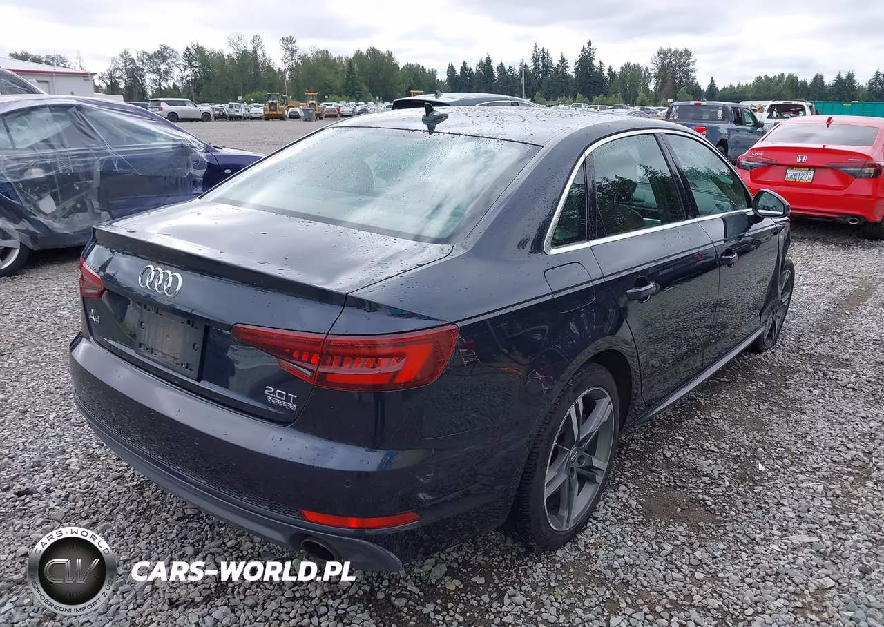 2018 Audi A4 2.0T Premium-2.0T Tech Premium VIN:WAUENAF43JA077381 - 4