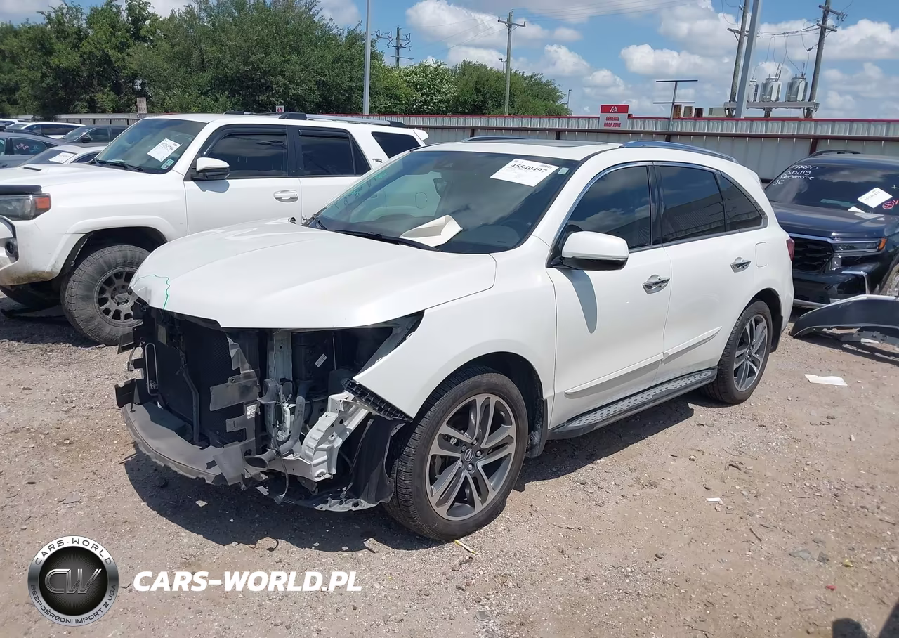 2017 Acura Mdx Advance Package VIN:5FRYD4H87HB008598 - 2