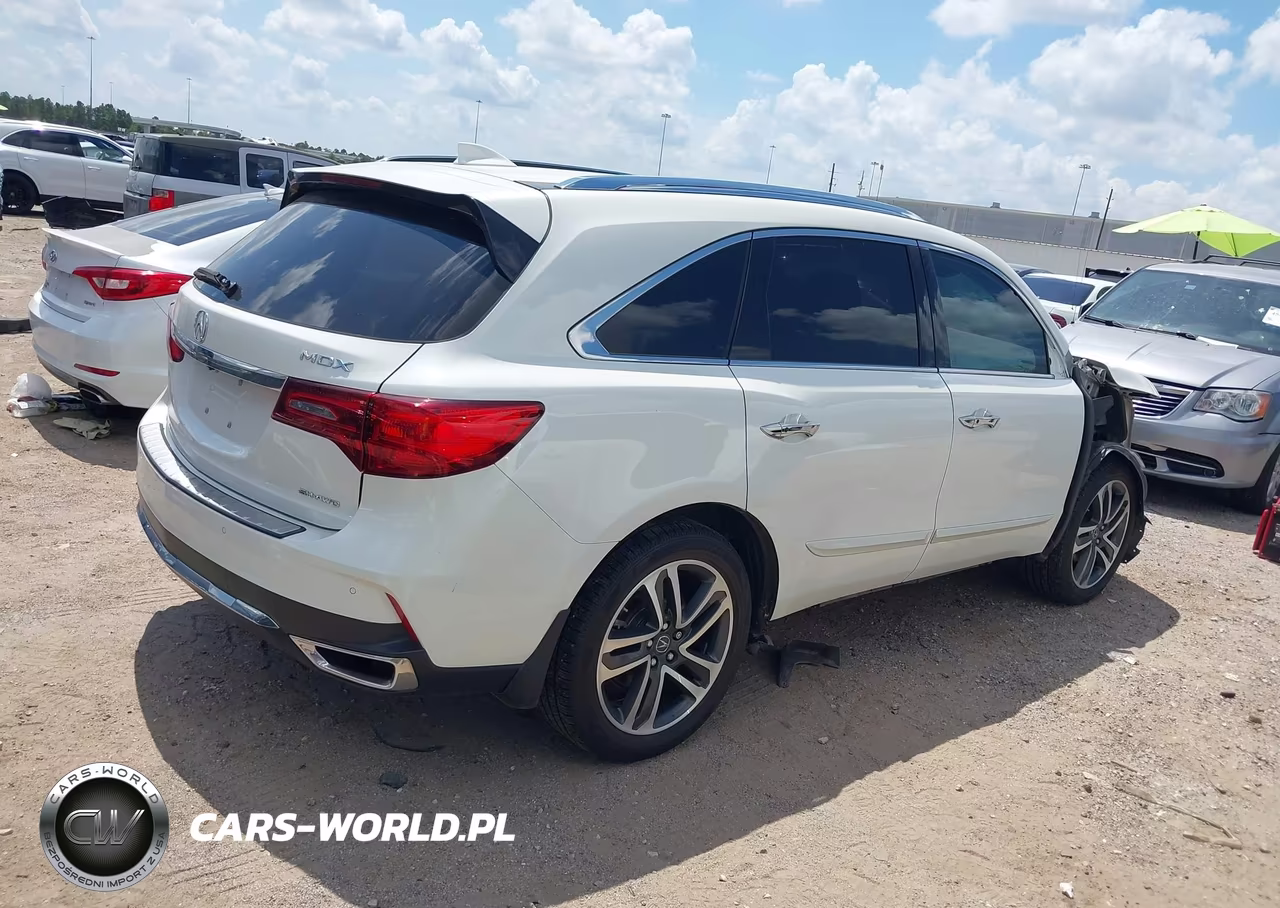 2017 Acura Mdx Advance Package VIN:5FRYD4H87HB008598 - 4