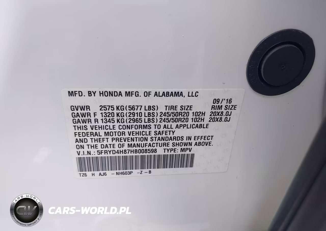 2017 Acura Mdx Advance Package VIN:5FRYD4H87HB008598 - 9