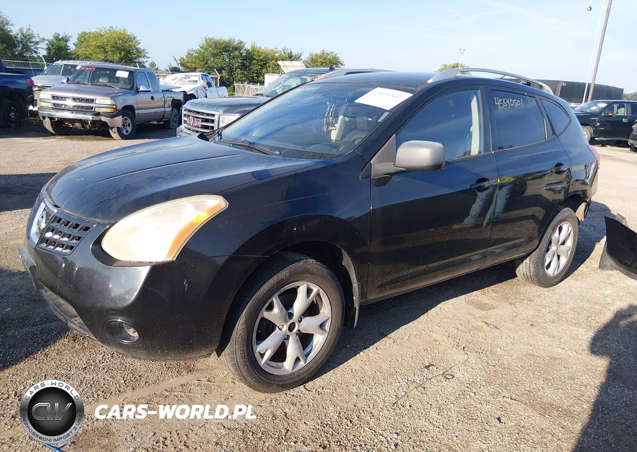 2008 Nissan Rogue Sl VIN:JN8AS58T68W016288 - 2