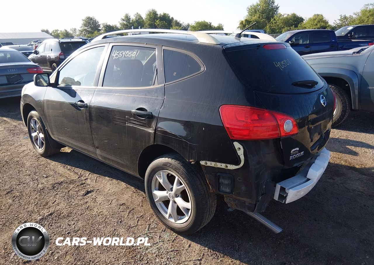2008 Nissan Rogue Sl VIN:JN8AS58T68W016288 - 3