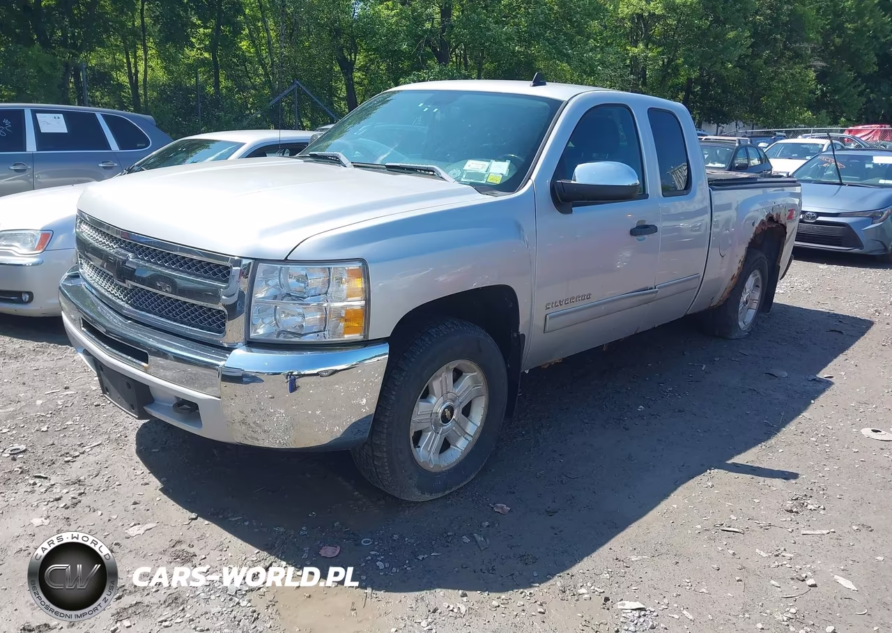 2012 Chevrolet Silverado 1500 Lt VIN:1GCRKSE74CZ256421 - 2