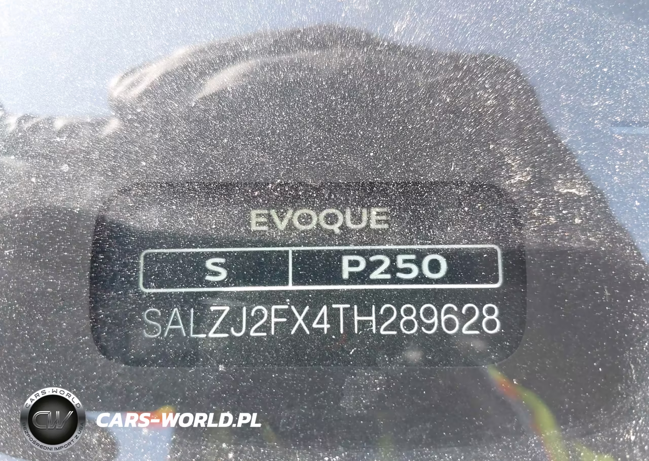 2026 Land Rover Range Rover Evoque S VIN:SALZJ2FX4TH289628 - 19