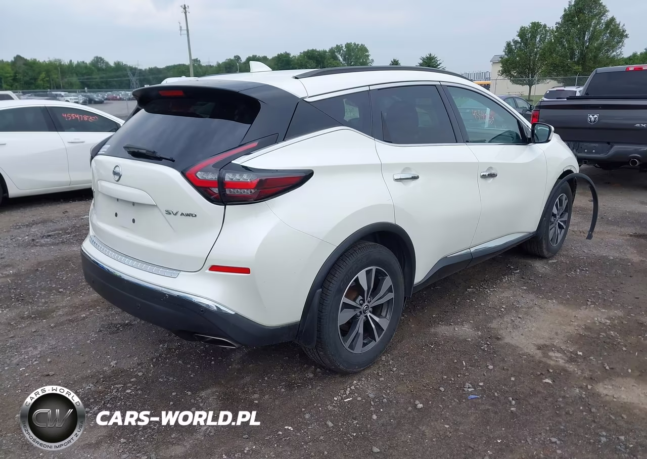 2021 Nissan Murano Sv Intelligent Awd VIN:5N1AZ2BS1MC117123 - 4