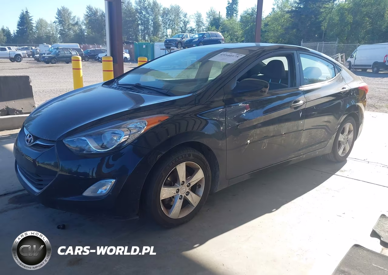 2013 Hyundai Elantra Gls VIN:5NPDH4AE3DH167182 - 2