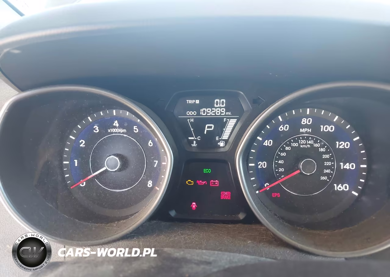 2013 Hyundai Elantra Gls VIN:5NPDH4AE3DH167182 - 7