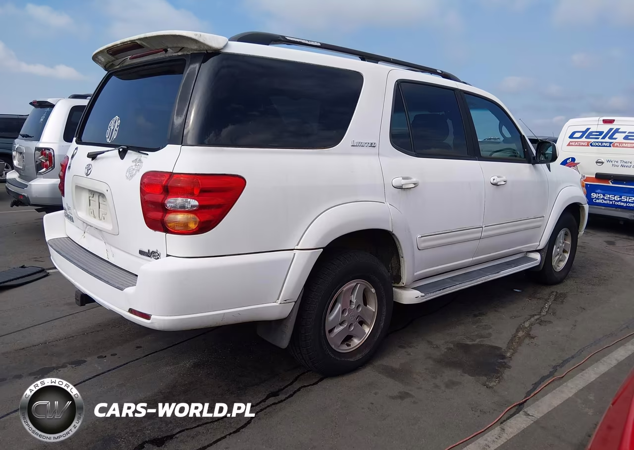 2002 Toyota Sequoia Limited V8 VIN:5TDZT38AX2S087337 - 4