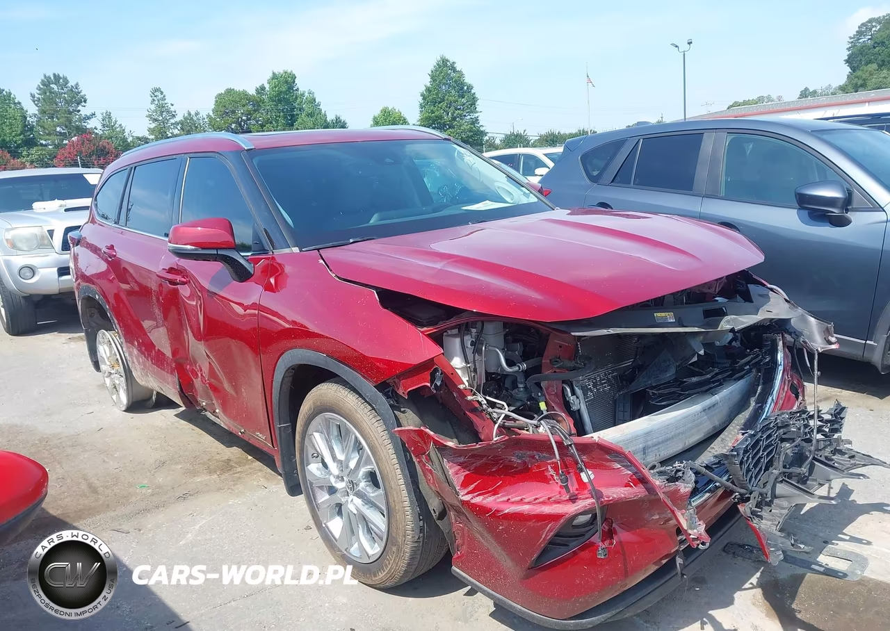 2022 Toyota Highlander Hybrid Limited VIN:5TDXBRCHXNS557243 - 14