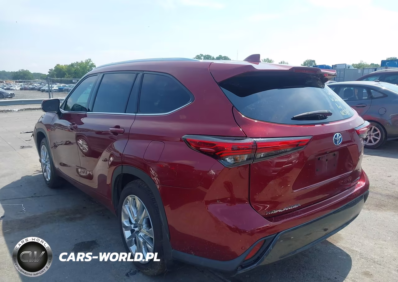 2022 Toyota Highlander Hybrid Limited VIN:5TDXBRCHXNS557243 - 15