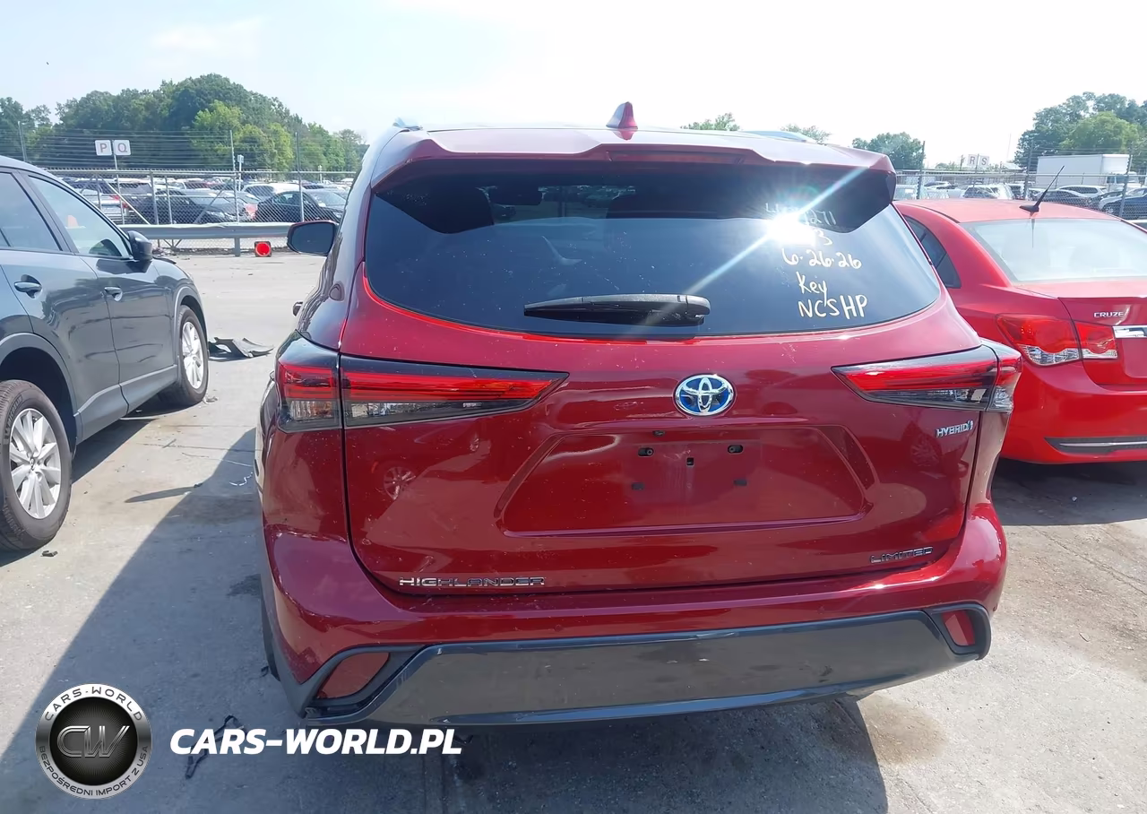 2022 Toyota Highlander Hybrid Limited VIN:5TDXBRCHXNS557243 - 17