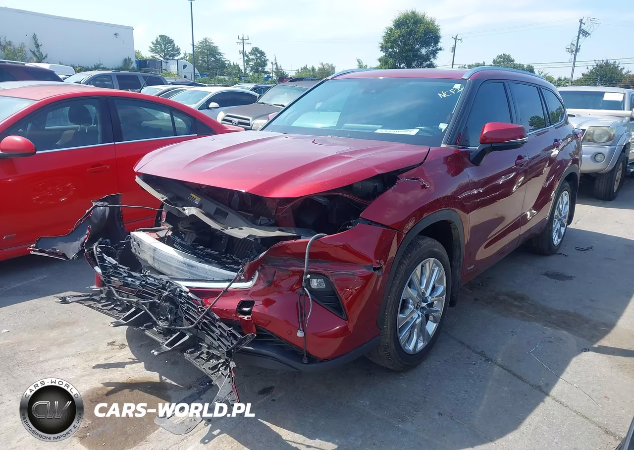 2022 Toyota Highlander Hybrid Limited VIN:5TDXBRCHXNS557243 - 2
