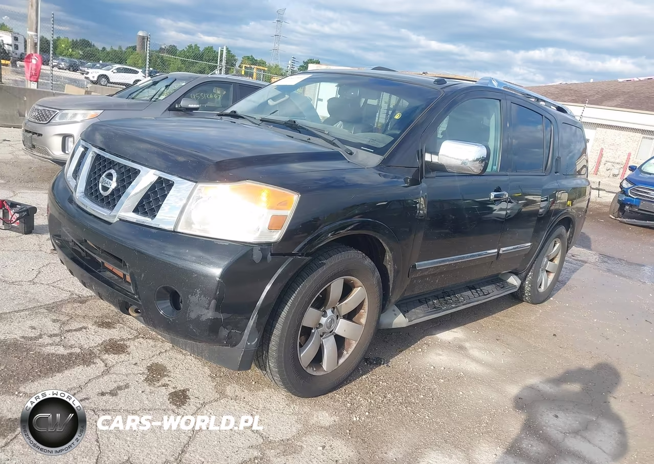 2013 Nissan Armada Sl VIN:5N1BA0ND6DN615495 - 2