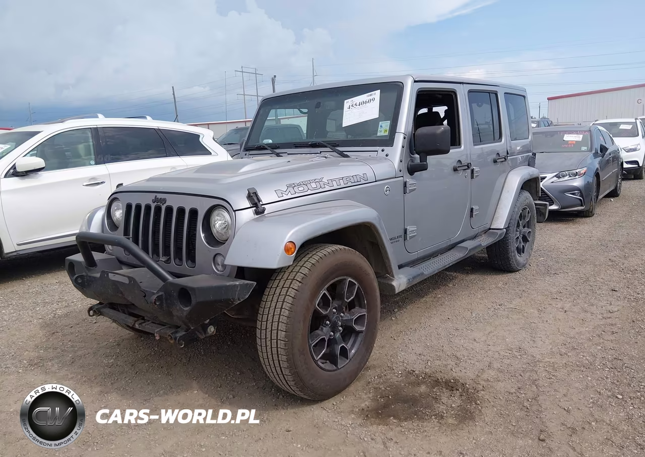 2017 Jeep Wrangler Unlimited Smoky Mountain 4X4 VIN:1C4BJWEG7HL675661 - 2