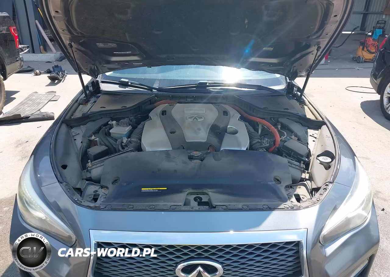 2014 Infiniti Q50 Hybrid Sport VIN:JN1AV7AR3EM702814 - 10