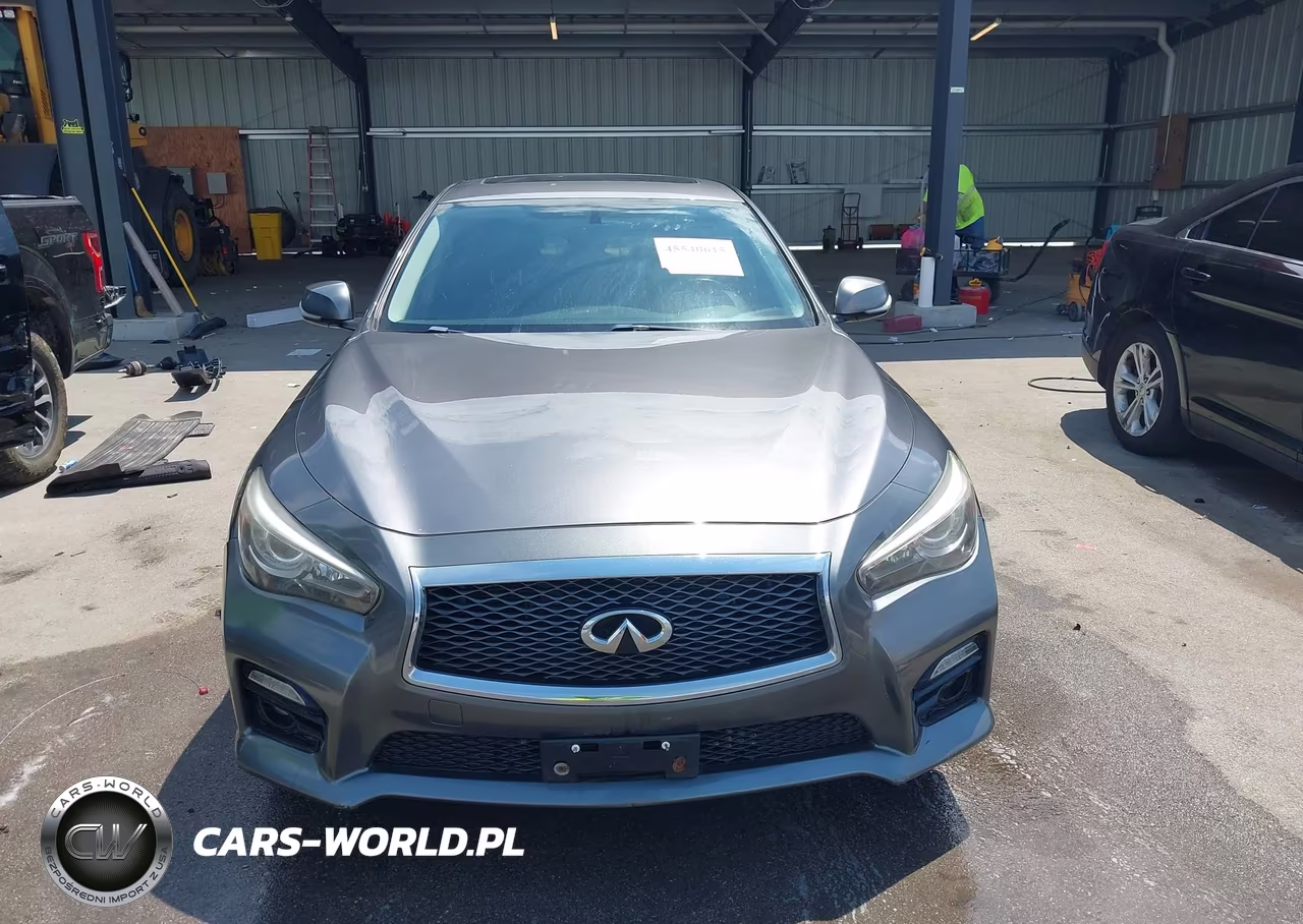 2014 Infiniti Q50 Hybrid Sport VIN:JN1AV7AR3EM702814 - 12