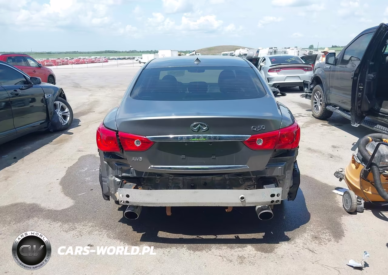 2014 Infiniti Q50 Hybrid Sport VIN:JN1AV7AR3EM702814 - 16