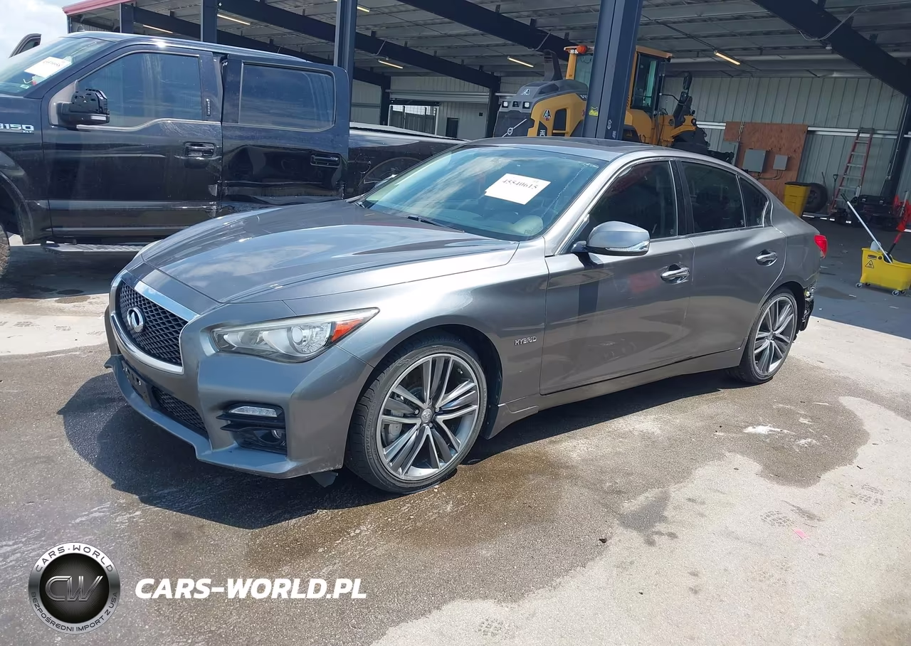 2014 Infiniti Q50 Hybrid Sport VIN:JN1AV7AR3EM702814 - 2