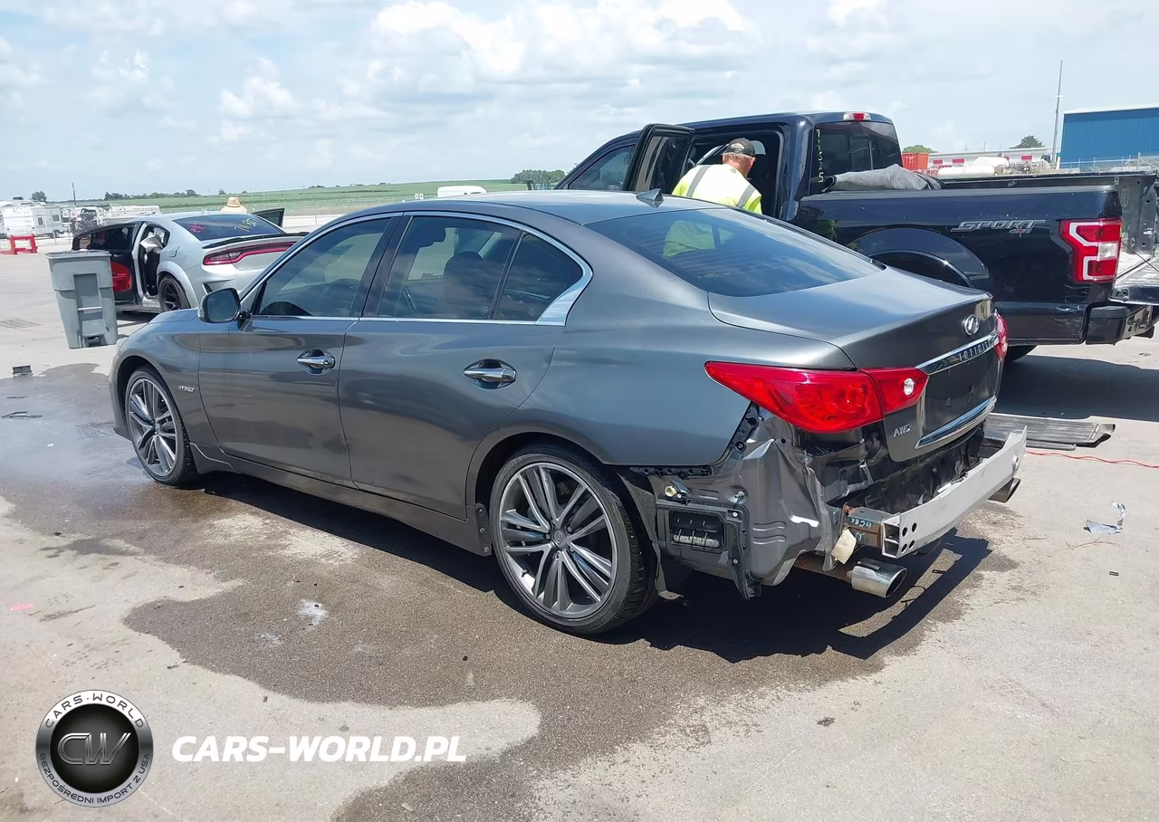 2014 Infiniti Q50 Hybrid Sport VIN:JN1AV7AR3EM702814 - 3