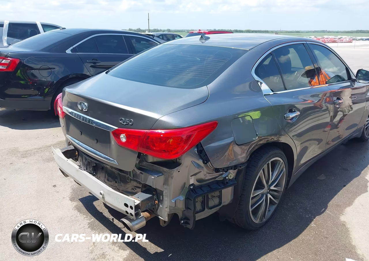 2014 Infiniti Q50 Hybrid Sport VIN:JN1AV7AR3EM702814 - 6