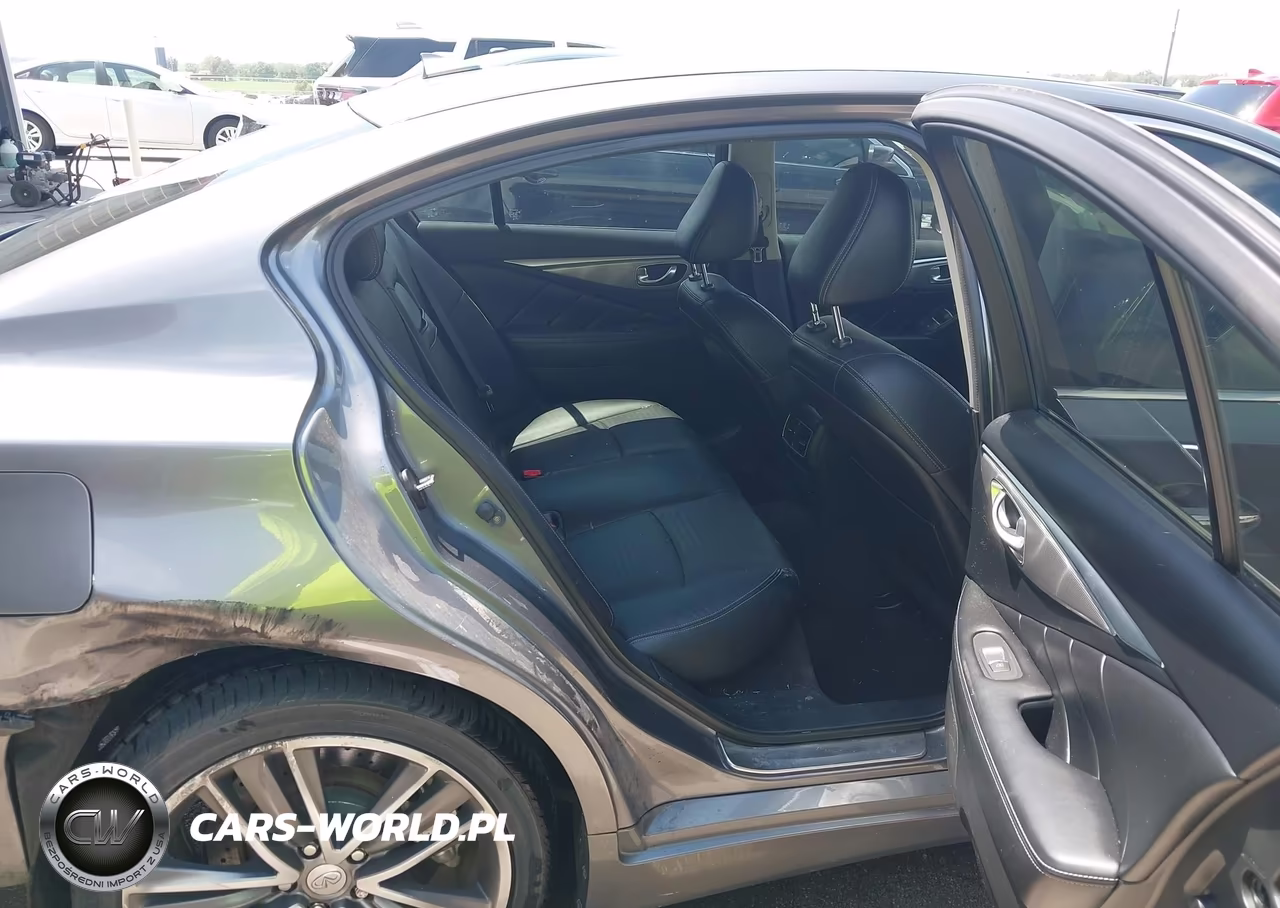 2014 Infiniti Q50 Hybrid Sport VIN:JN1AV7AR3EM702814 - 8