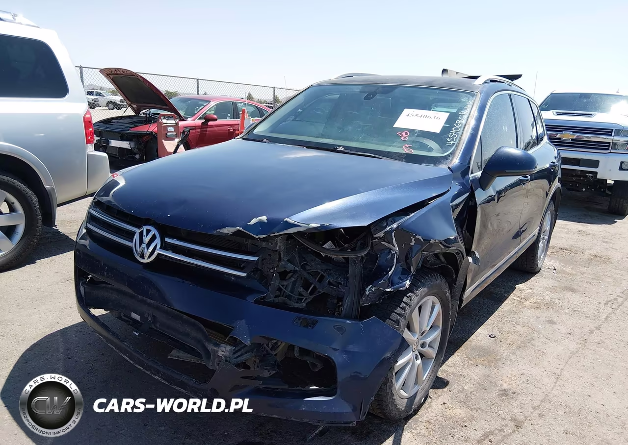 2013 Volkswagen Touareg Vr6 Sport VIN:WVGEF9BP6DD009055 - 2