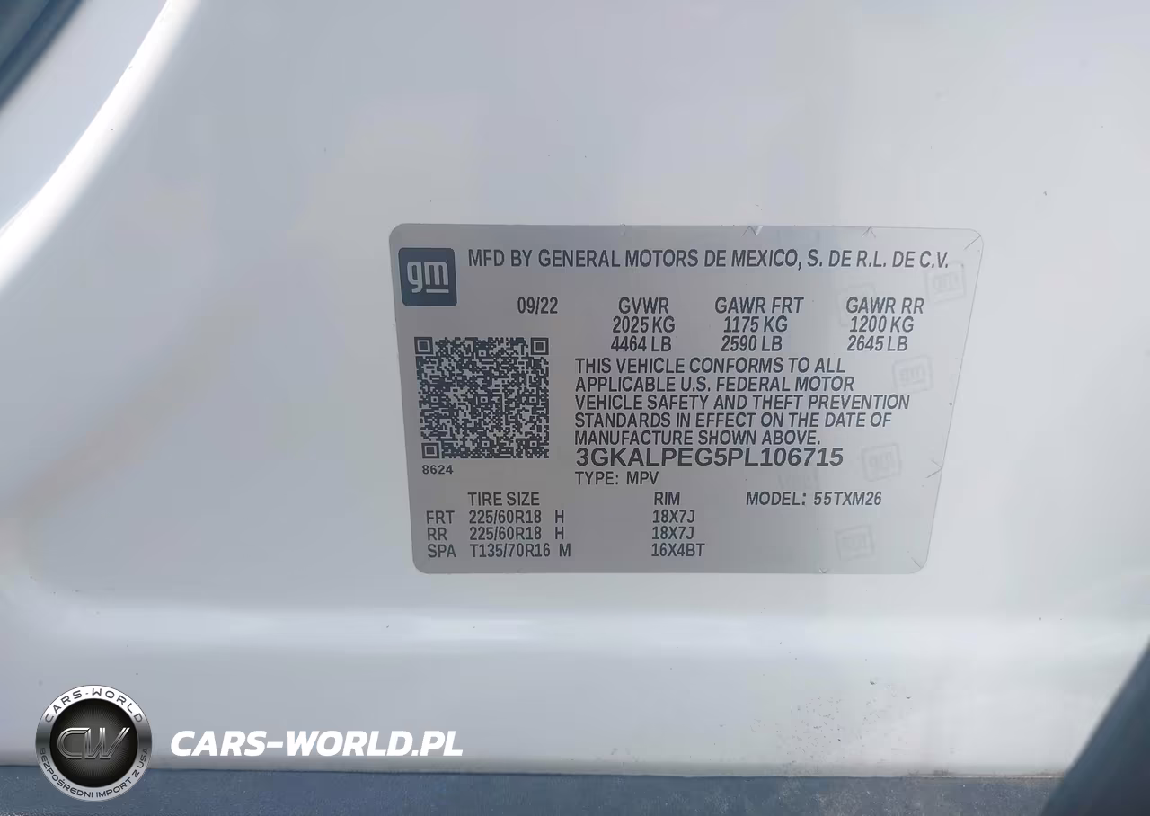 2023 GMC Terrain Fwd Slt VIN:3GKALPEG5PL106715 - 9