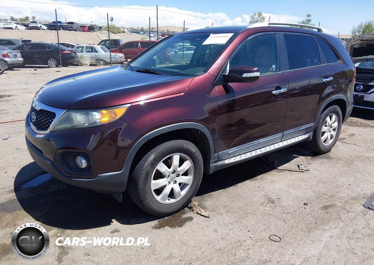 2013 Kia Sorento Lx VIN:5XYKT3A66DG363424 - 2