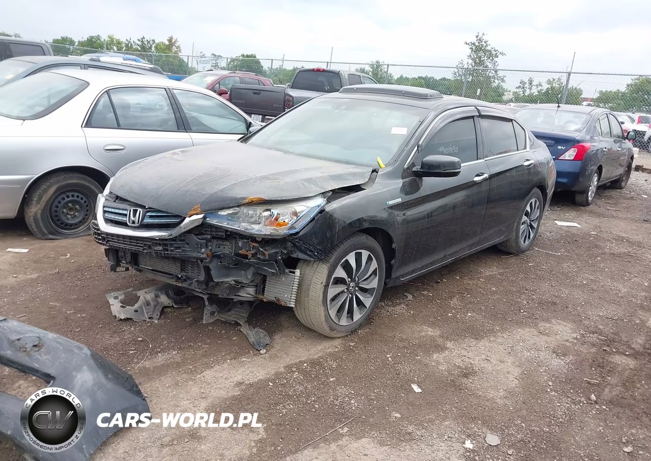2015 Honda Accord Touring Hybrid VIN:1HGCR6F76FA006366 - 2