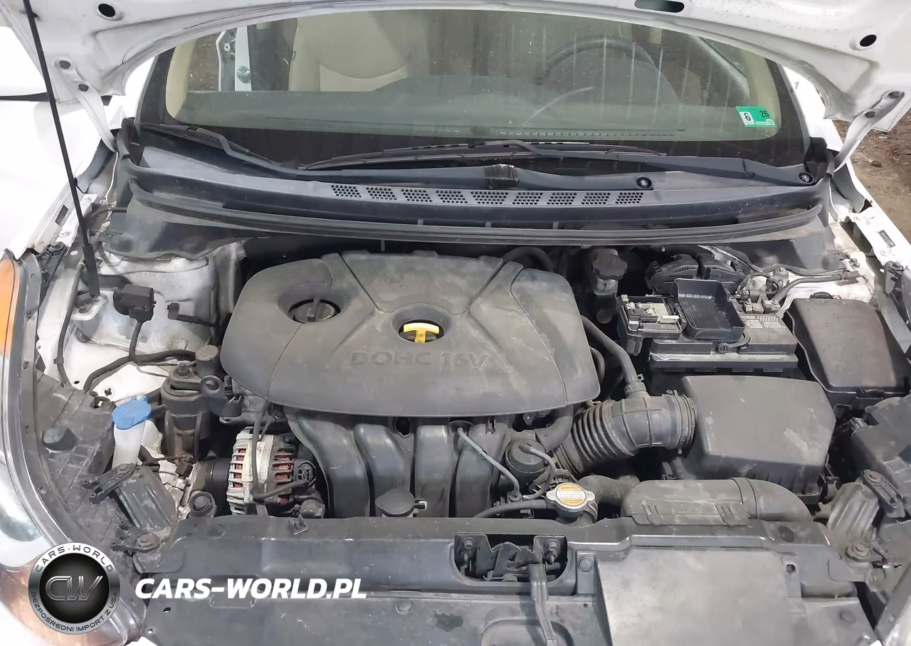 2012 Hyundai Elantra Gls VIN:5NPDH4AE6CH066880 - 10