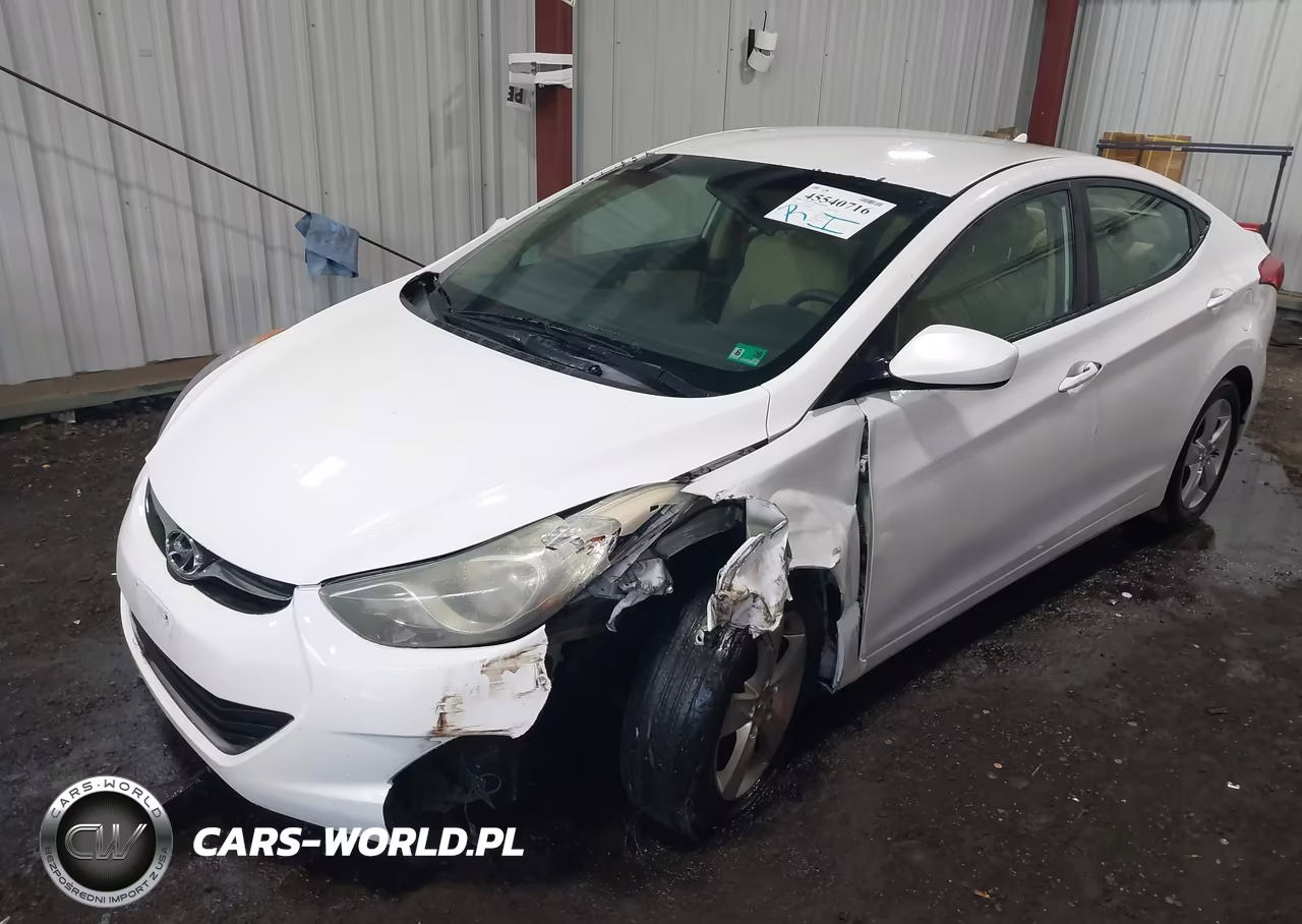 2012 Hyundai Elantra Gls VIN:5NPDH4AE6CH066880 - 6