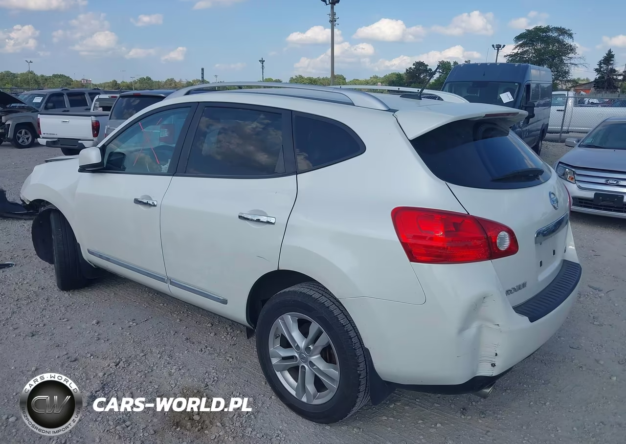 2013 Nissan Rogue Sv VIN:JN8AS5MV7DW608798 - 3