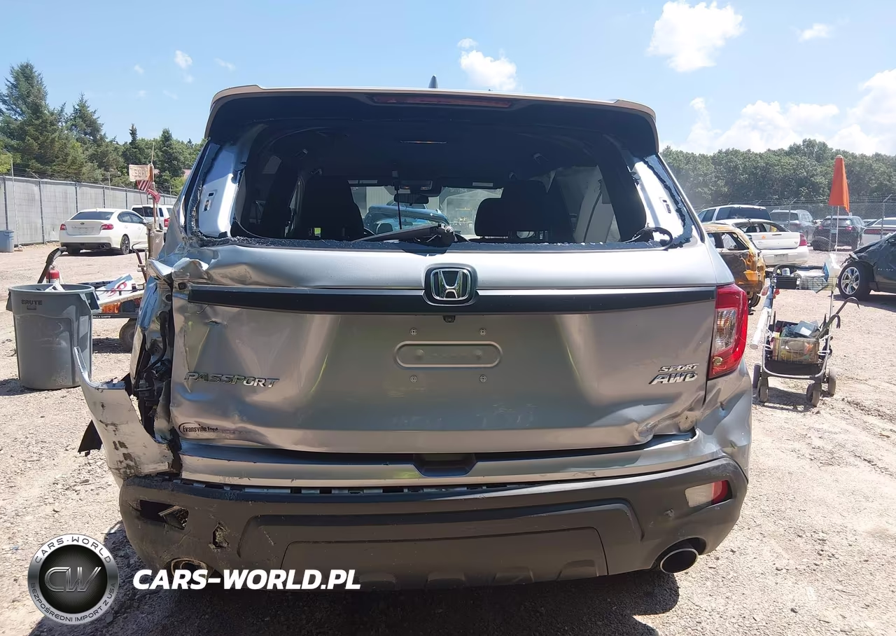 2021 Honda Passport Awd Sport VIN:5FNYF8H22MB007349 - 16