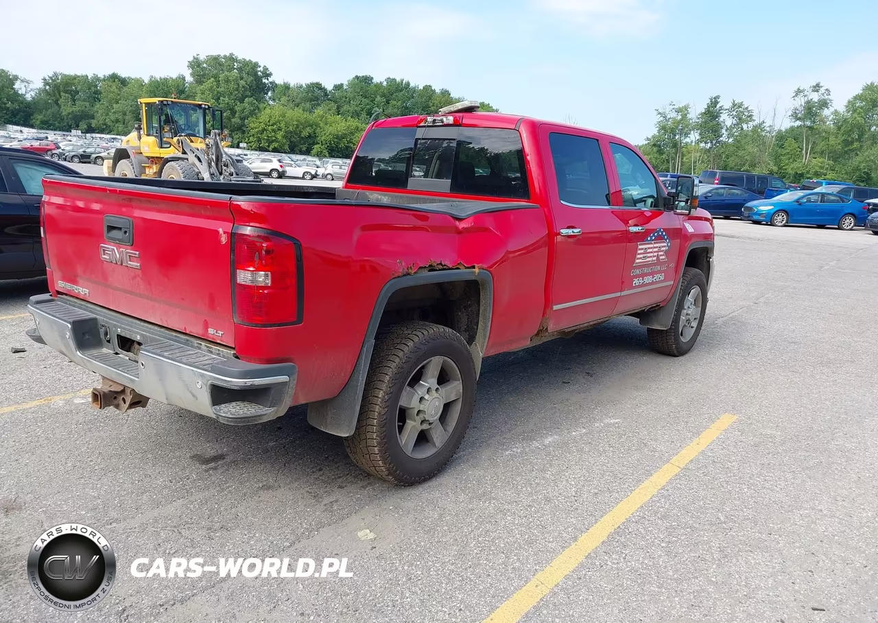 2015 GMC Sierra 2500Hd Slt VIN:1GT12ZE85FF514515 - 4
