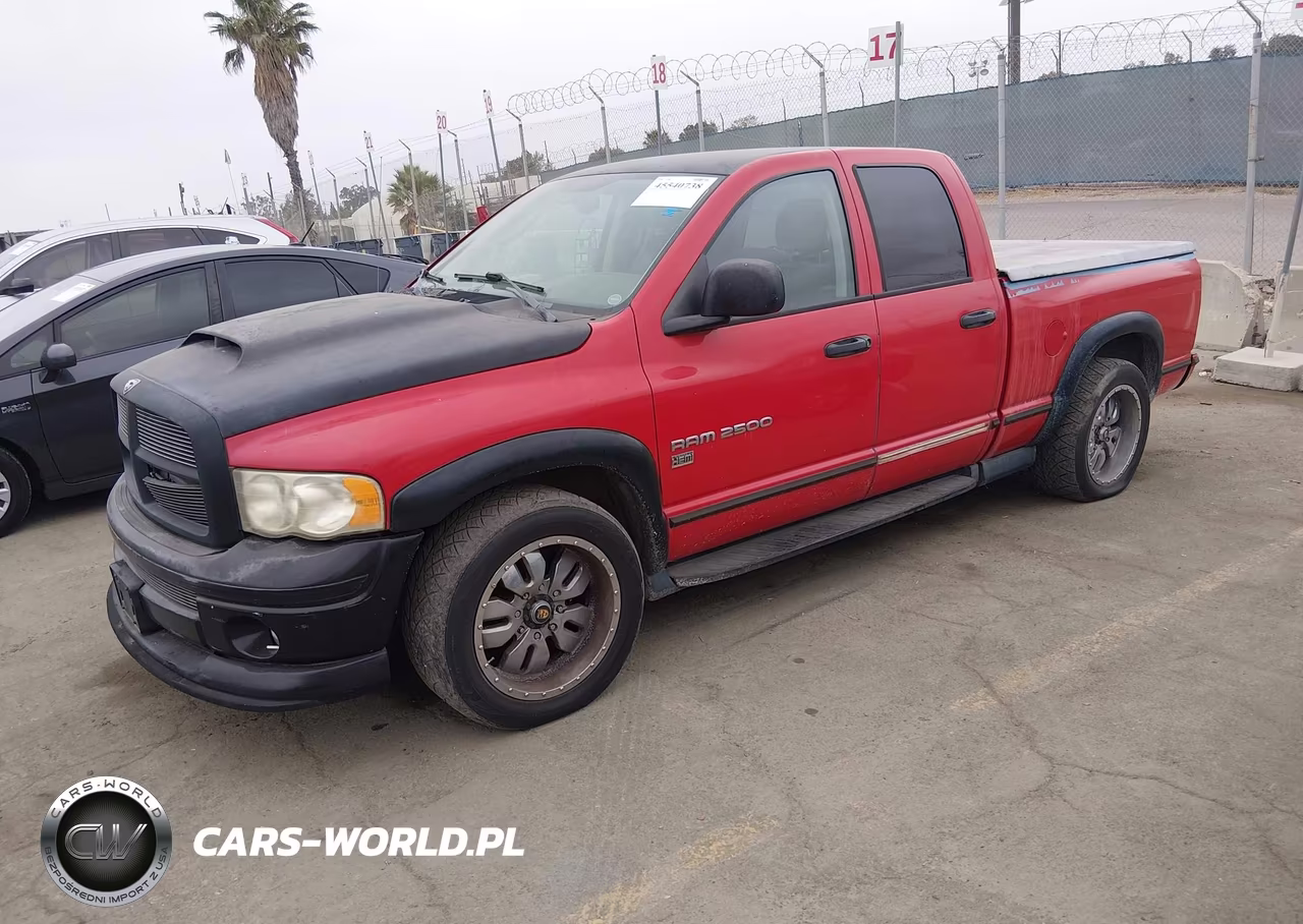 2003 Dodge Ram 2500 Slt-Laramie-St VIN:3D7KA28D33G777965 - 2