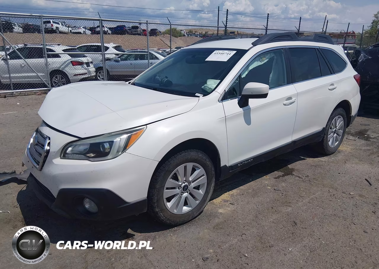 2016 Subaru Outback 2.5I Premium VIN:4S4BSACC1G3312203 - 2