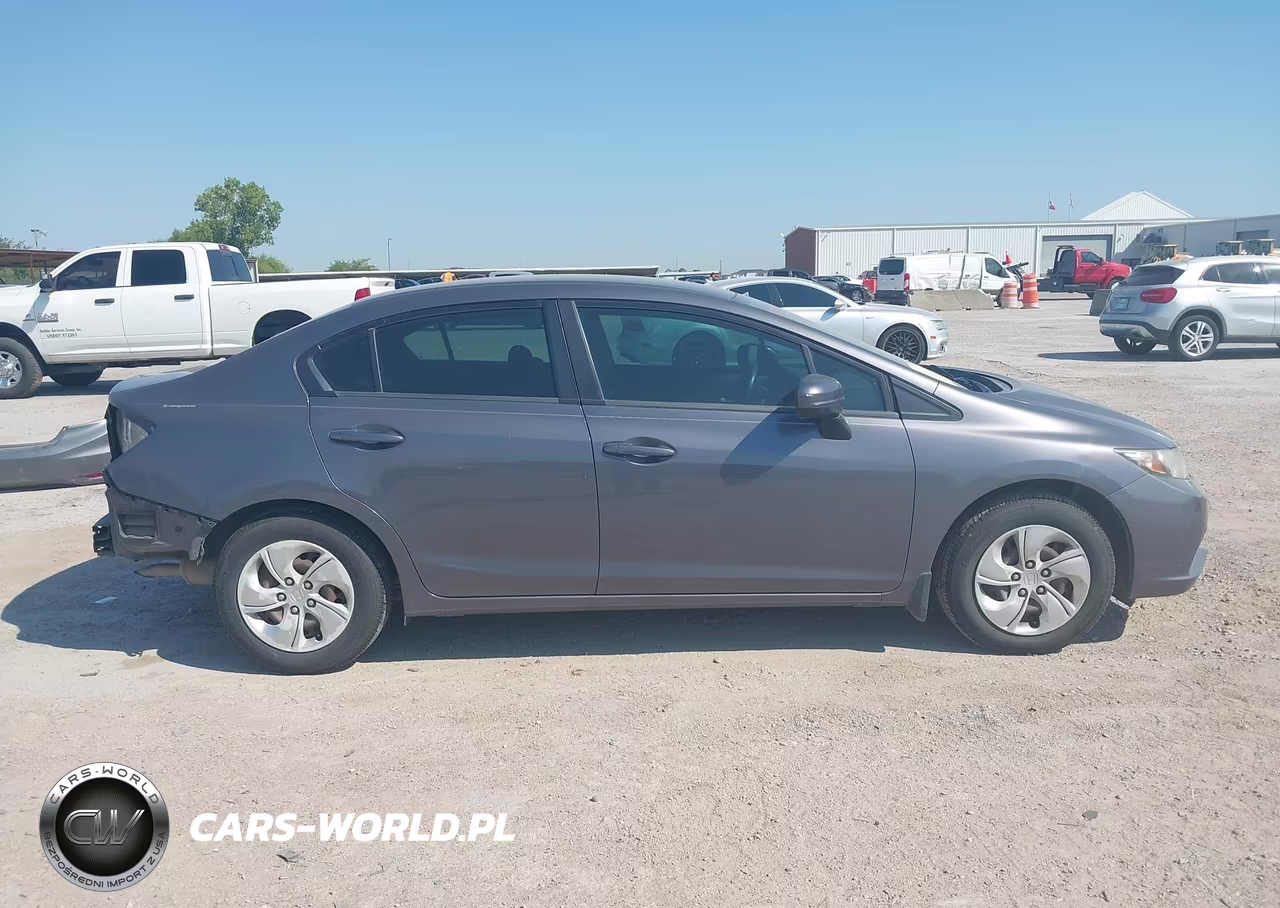 2014 Honda Civic Lx VIN:2HGFB2F5XEH528863 - 14