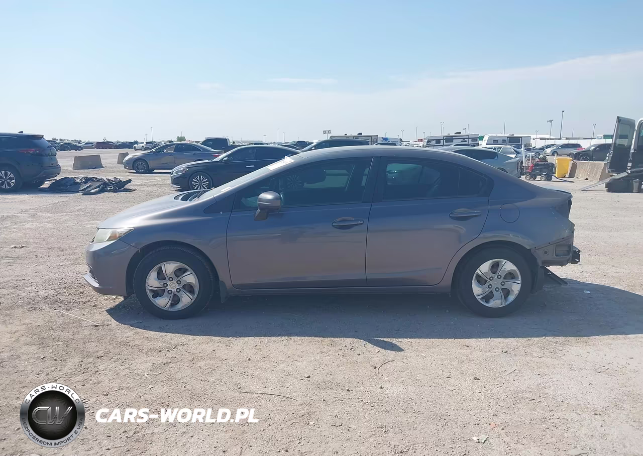 2014 Honda Civic Lx VIN:2HGFB2F5XEH528863 - 15
