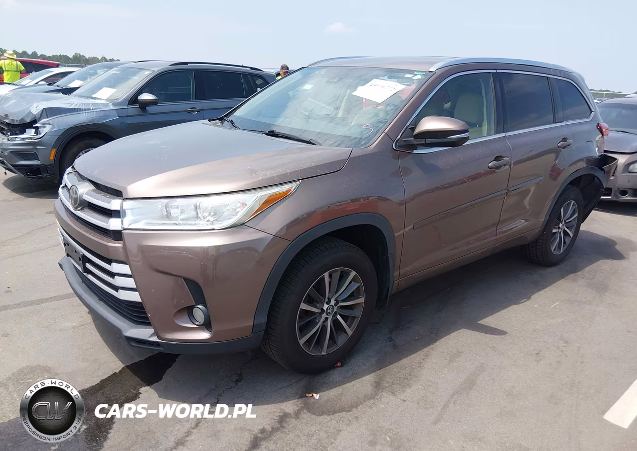 2018 Toyota Highlander Xle VIN:5TDJZRFHXJS801352 - 2