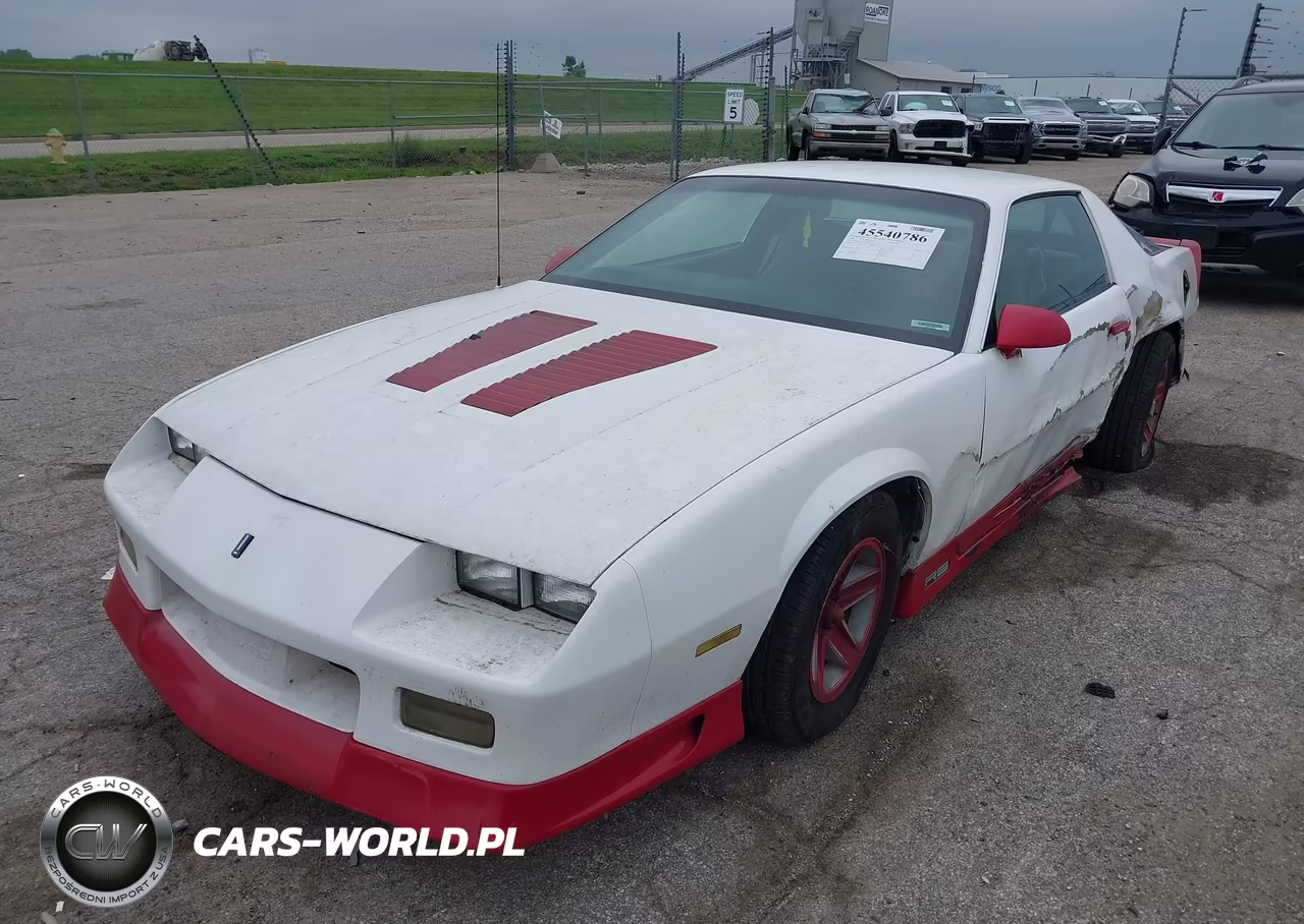 1992 Chevrolet Camaro Rs VIN:1G1FP23E6NL155255 - 2