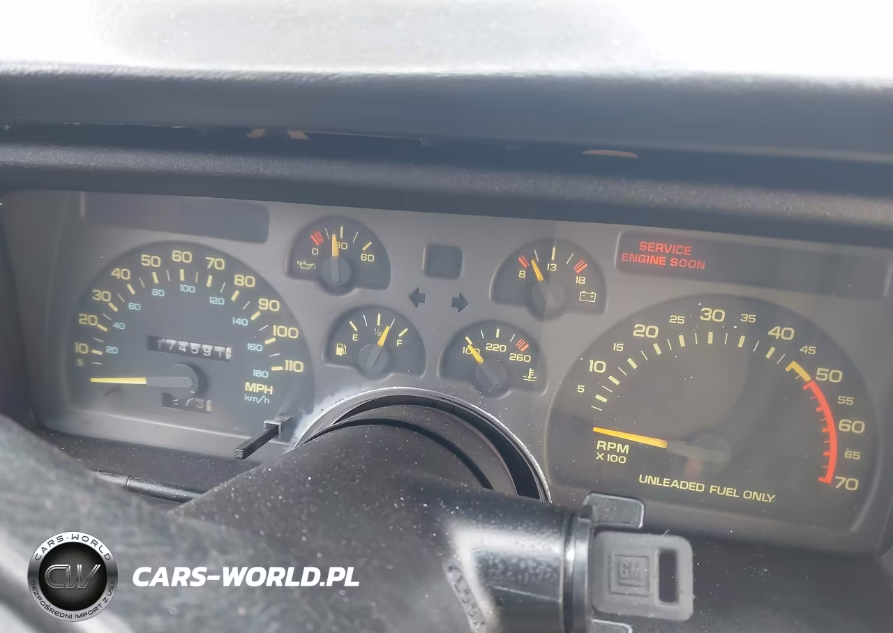 1992 Chevrolet Camaro Rs VIN:1G1FP23E6NL155255 - 7