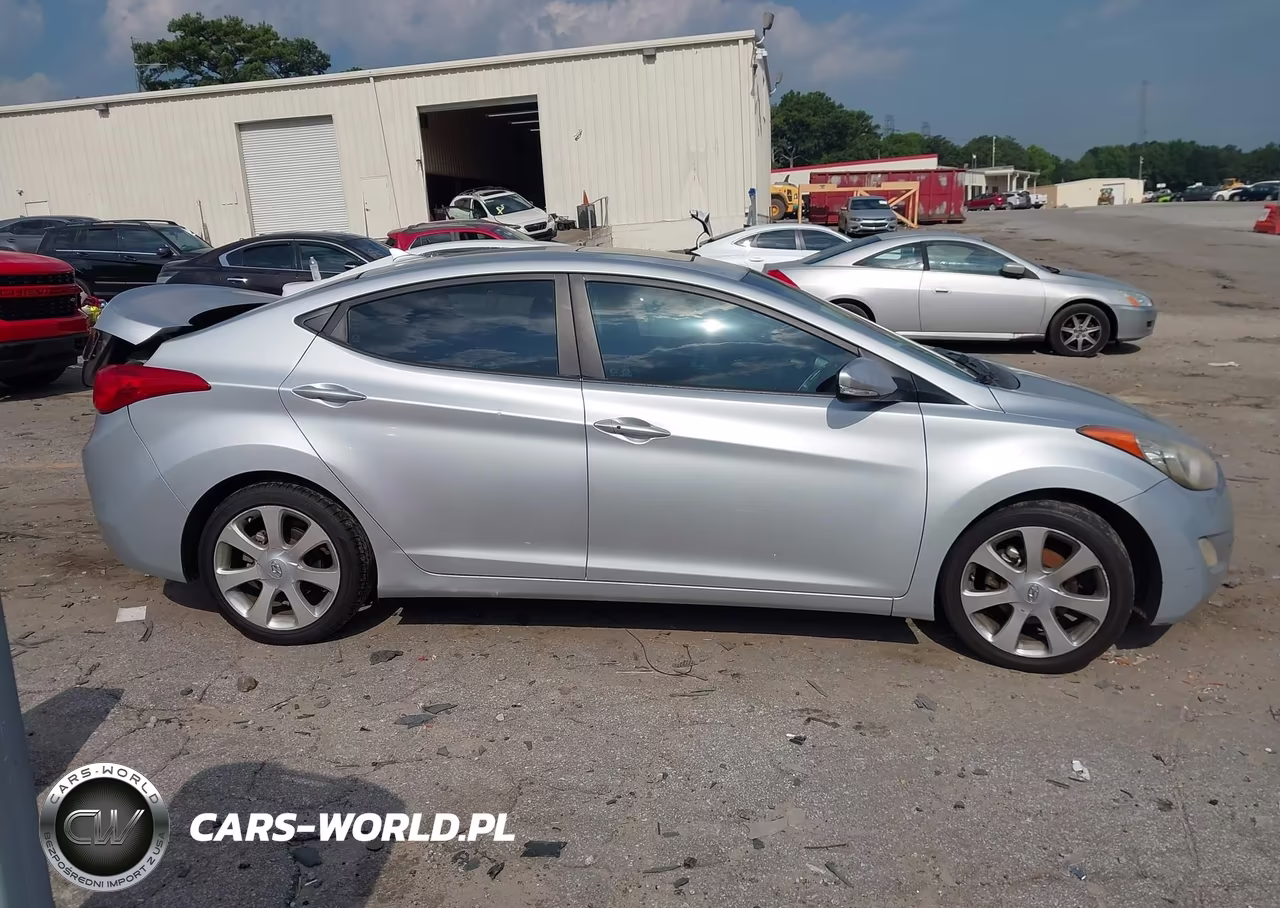 2012 Hyundai Elantra Limited VIN:5NPDH4AE2CH111801 - 13