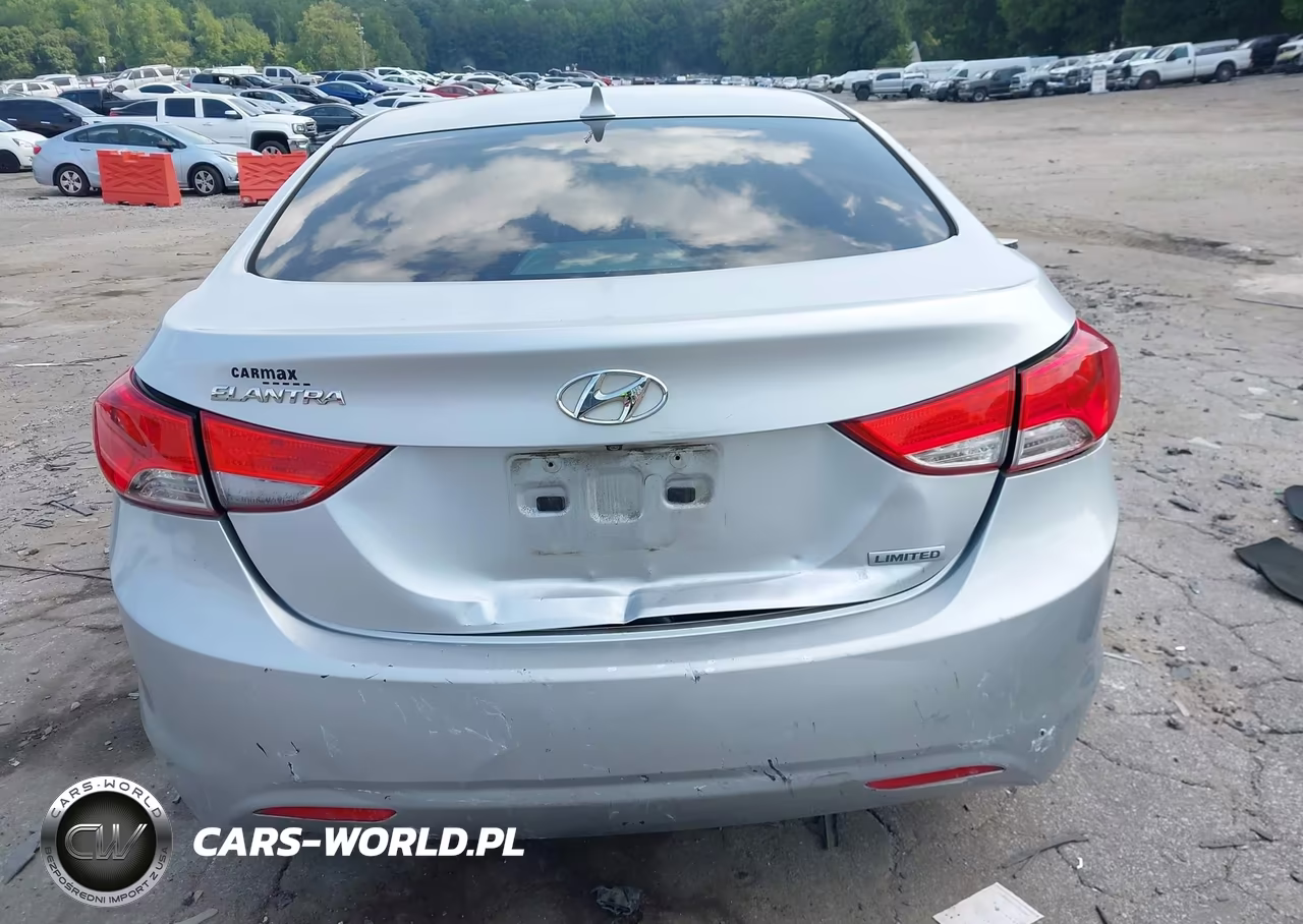 2012 Hyundai Elantra Limited VIN:5NPDH4AE2CH111801 - 16