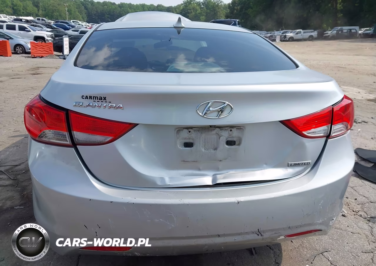 2012 Hyundai Elantra Limited VIN:5NPDH4AE2CH111801 - 6