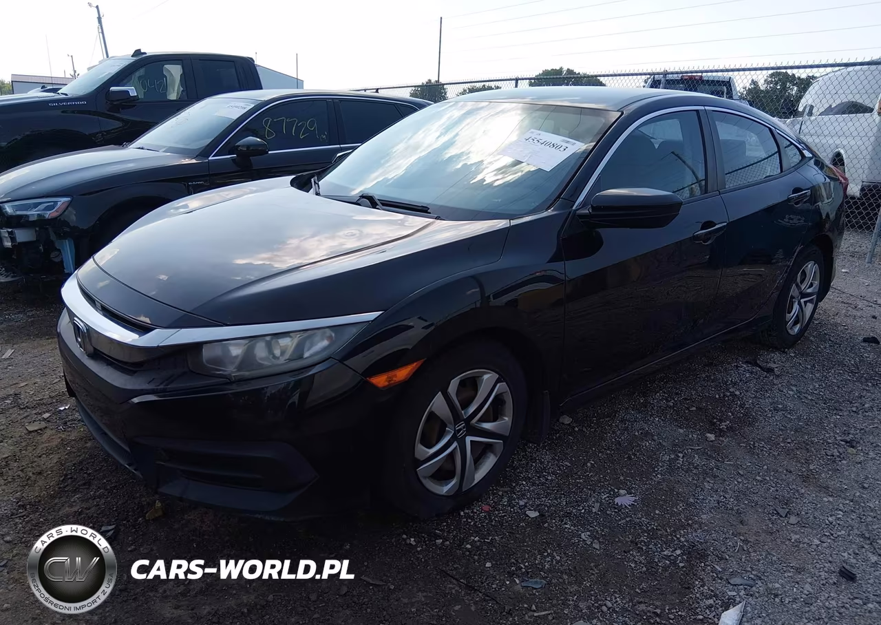 2016 Honda Civic Lx VIN:19XFC2F52GE037150 - 2