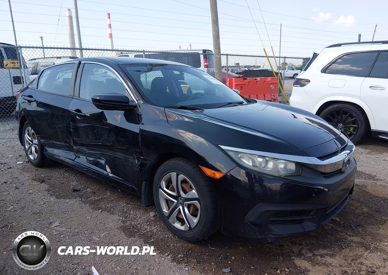 2016 Honda Civic Lx VIN:19XFC2F52GE037150 - 6